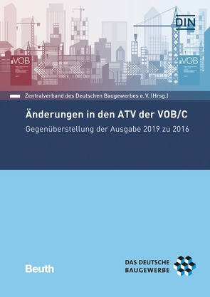 Änderungen in den ATV der VOB/C – Buch mit E-Book