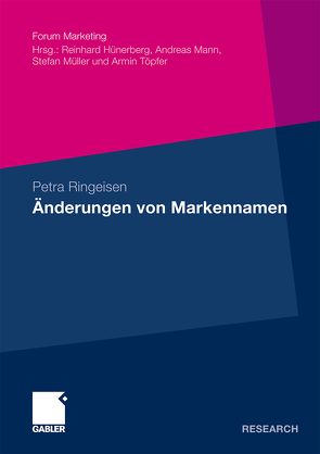 Änderungen von Markennamen von Ringeisen,  Petra