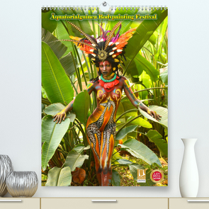 Äquatorialguinea Bodypainting Festival (Premium, hochwertiger DIN A2 Wandkalender 2023, Kunstdruck in Hochglanz) von Moisseev,  Dmitri