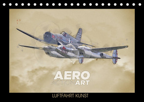 Aero Action Art – Luftfahrt Kunst (Tischkalender 2023 DIN A5 quer) von Delhanidis,  Nick