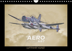 Aero Action Art – Luftfahrt Kunst (Wandkalender 2022 DIN A4 quer) von Delhanidis,  Nick