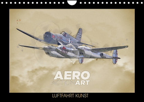 Aero Action Art – Luftfahrt Kunst (Wandkalender 2023 DIN A4 quer) von Delhanidis,  Nick