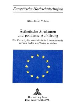 Ästhetische Strukturen und politische Aufklärung