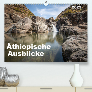 Äthiopische Ausblicke (Premium, hochwertiger DIN A2 Wandkalender 2023, Kunstdruck in Hochglanz) von Hecker,  Rolf