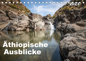 Äthiopische Ausblicke (Tischkalender 2023 DIN A5 quer) von Hecker,  Rolf