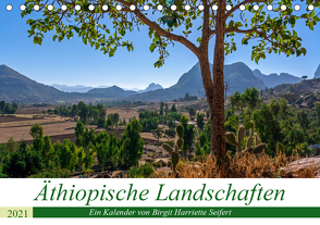 Äthiopische Landschaften (Tischkalender 2021 DIN A5 quer) von Harriette Seifert,  Birgit