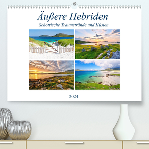 Äußere Hebriden – Schottische Traumstrände und Küsten (hochwertiger Premium Wandkalender 2024 DIN A2 quer), Kunstdruck in Hochglanz von Schaenzer,  Sandra