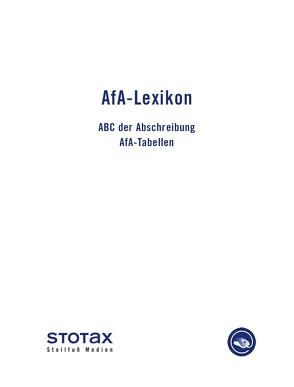 AfA-Lexikon von Geiermann,  Holm, Mohaupt,  Annette, Müller,  Jennifer, Voß,  Oliver