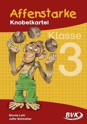 Affenstarke Knobelkartei Klasse 3 von Lohr,  Nicole, Schmeiler,  Jutta