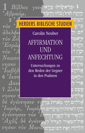 Affirmation und Anfechtung von Neuber,  Carolin