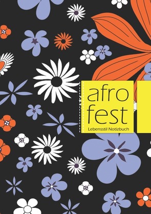 African Festival / Afro Fest (bunt) Notizbuch mit gepunkteten Linien, 180 Seiten, A5-Format, Buch 3. von Books,  Bespoke