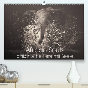 African Souls – afrikanische Tiere mit Seele (Premium, hochwertiger DIN A2 Wandkalender 2022, Kunstdruck in Hochglanz) von Kulpa,  Manuela