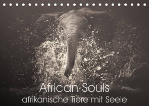 African Souls – afrikanische Tiere mit Seele (Tischkalender 2023 DIN A5 quer) von Kulpa,  Manuela