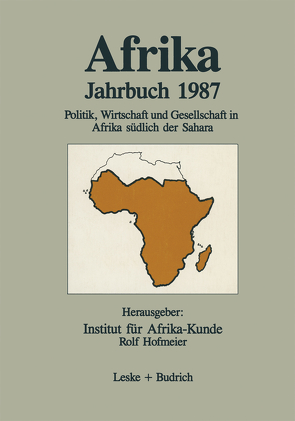 Afrika Jahrbuch 1987 von Institut für Afrika-Kunde