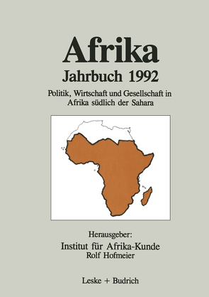 Afrika Jahrbuch 1992 von Institut für Afrika-Kunde