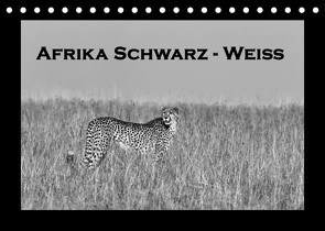 Afrika Schwarz – Weiss (Tischkalender 2023 DIN A5 quer) von Stern,  Angelika
