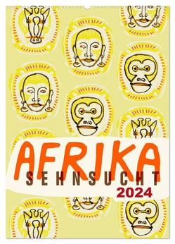 Afrika-Sehnsucht 2024 (Wandkalender 2024 DIN A2 hoch), CALVENDO Monatskalender von Schmitt,  Norbert