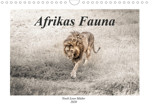 Afrikas Fauna (Wandkalender 2020 DIN A4 quer) von Leon Mäder,  Noah