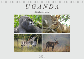 Afrikas Perle Uganda (Tischkalender 2021 DIN A5 quer) von Flori0