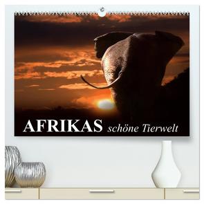 Afrikas schöne Tierwelt (hochwertiger Premium Wandkalender 2024 DIN A2 quer), Kunstdruck in Hochglanz von Stanzer,  Elisabeth