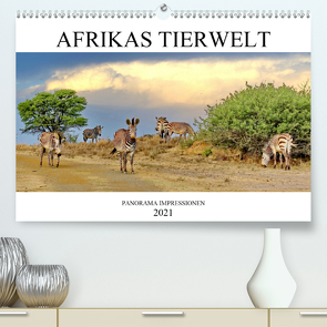 AFRIKAS TIERWELT Panorama Impressionen (Premium, hochwertiger DIN A2 Wandkalender 2021, Kunstdruck in Hochglanz) von N.,  N.