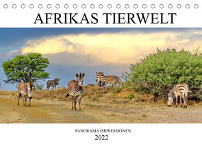 AFRIKAS TIERWELT Panorama Impressionen (Tischkalender 2022 DIN A5 quer) von N.,  N.