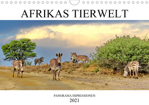 AFRIKAS TIERWELT Panorama Impressionen (Wandkalender 2021 DIN A4 quer) von N.,  N.