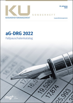 aG-DRG Fallpauschalenkatalog 2022 von InEK gGmbH, Med. Dienst der Krankenver-