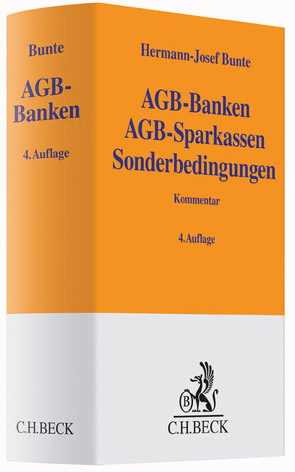 AGB-Banken AGB-Sparkassen Sonderbedingungen von Bunte,  Hermann-Josef