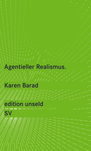 Agentieller Realismus von Barad,  Karen, Schröder,  Jürgen