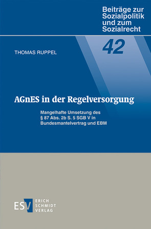 AGnES in der Regelversorgung von Ruppel,  Thomas