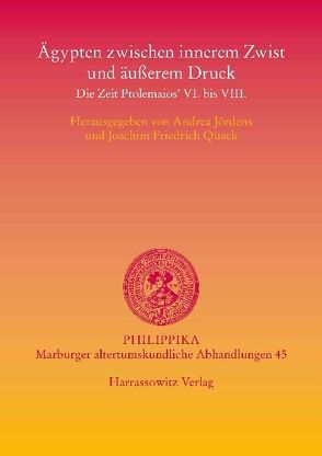 Ägypten zwischen innerem Zwist und äußerem Druck von Jördens,  Andrea, Quack,  Joachim Friedrich