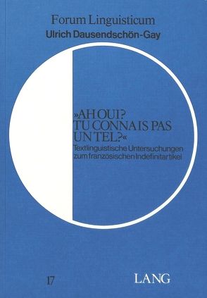 «ah oui? tu connais pas un tel?»