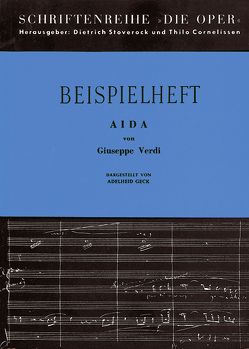 Aida von Cornelissen,  Thilo, Stoverock,  Dietrich, Verdi,  Giuseppe