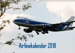 Airlinekalender 2018 (Wandkalender 2018 DIN A3 quer) von Iskra & Julian Heitmann,  Stefan