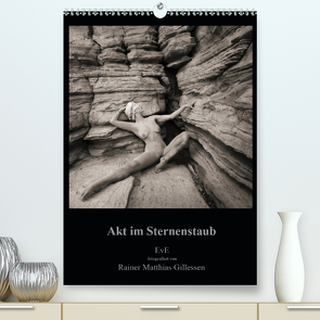 Akt im Sternenstaub EvE fotografiert von Rainer Matthias Gillessen (Premium, hochwertiger DIN A2 Wandkalender 2020, Kunstdruck in Hochglanz) von L.,  Eva, MG,  Rainer