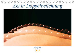 Akt in Doppelbelichtung (Tischkalender 2019 DIN A5 quer) von Sakura