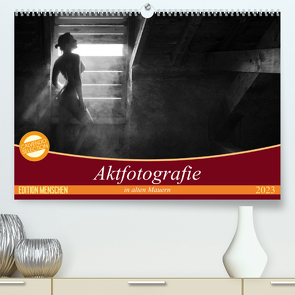 Aktfotografie in alten Mauern (Premium, hochwertiger DIN A2 Wandkalender 2023, Kunstdruck in Hochglanz) von Geiser,  Judith