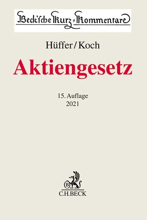 Aktiengesetz von Hüffer,  Uwe, Koch,  Jens