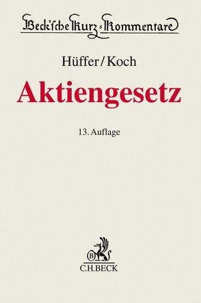 Aktiengesetz von Hüffer,  Uwe, Koch,  Jens