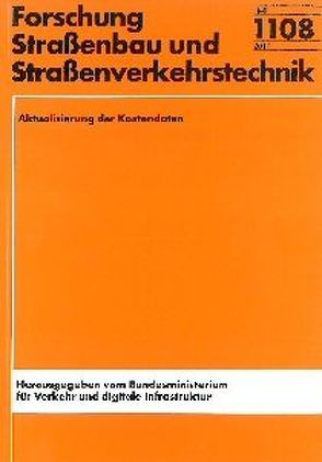 Aktualisierung der Kostendaten von Birbaum,  Jan, Zander,  Ulf