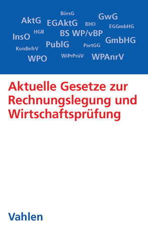 Aktuelle Gesetze zur Rechnungslegung und Wirtschaftsprüfung von Brösel,  Gerrit, Freichel,  Christoph, Hildebrandt,  Dirk