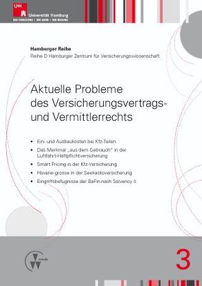 Aktuelle Probleme des Versicherungsvertrags- und Vermittlerrechts von Drees,  Holger, Koch,  Robert, Nell,  Martin