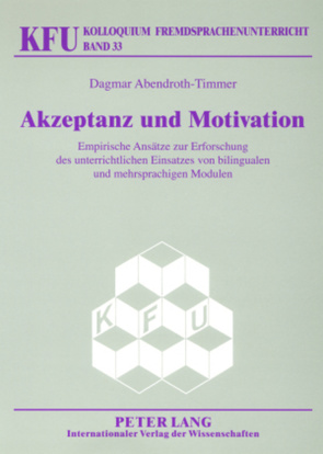 Akzeptanz und Motivation von Abendroth-Timmer,  Dagmar