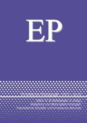 Akzeptanz von Bildungstechnologien: Theoretische Modelle und empirische Befunde von Nistor,  Nicolae, Weinberger,  Armin