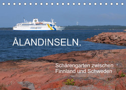 Ålandinseln. Schärengarten zwischen Finnland und Schweden (Tischkalender 2023 DIN A5 quer) von Bindig,  Rudolf