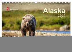 Alaska 2024 Wildes Land am Ende der Welt (Wandkalender 2024 DIN A3 quer), CALVENDO Monatskalender von Bergwitz,  Uwe