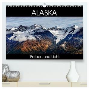 Alaska – Farben und Licht (hochwertiger Premium Wandkalender 2024 DIN A2 quer), Kunstdruck in Hochglanz von Gerber,  Thomas