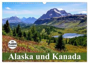 Alaska und Kanada (Wandkalender 2024 DIN A3 quer), CALVENDO Monatskalender von Stanzer,  Elisabeth