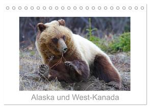 Alaska und West-Kanada (Tischkalender 2024 DIN A5 quer), CALVENDO Monatskalender von Braue,  Carsten